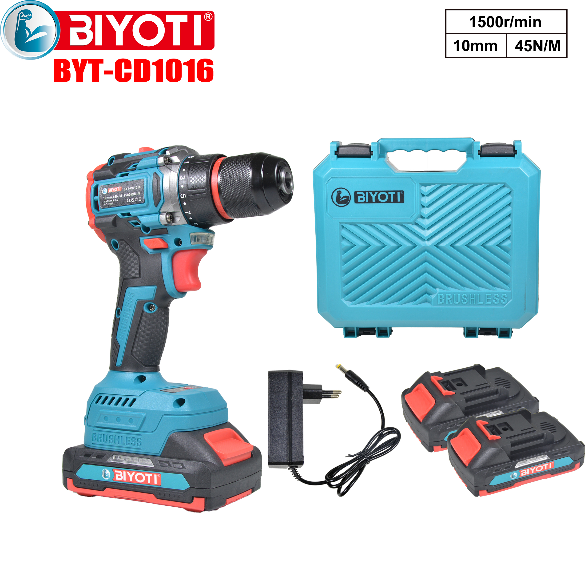 BIYOTI BYT-CD1016 Cordless drill