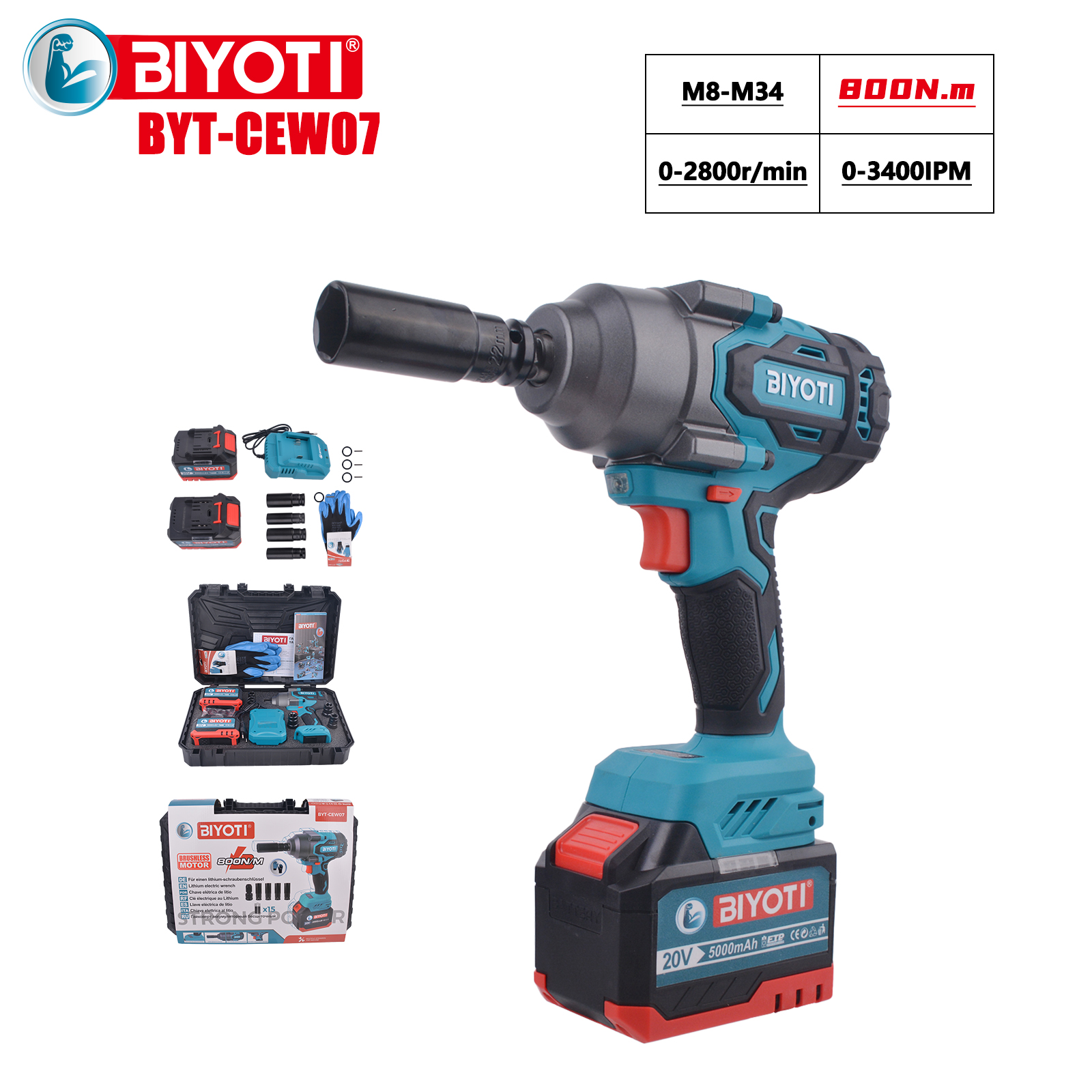 BYT-CEW07 “CORDLESS  WRENCH”