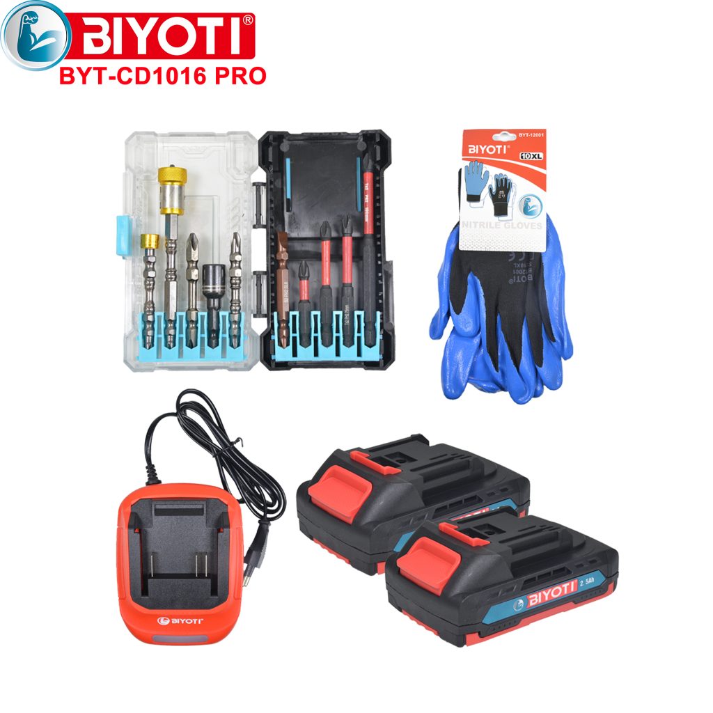 BYT-CD1016 PRO: A Cordless Drill Built for Real Work插图2
