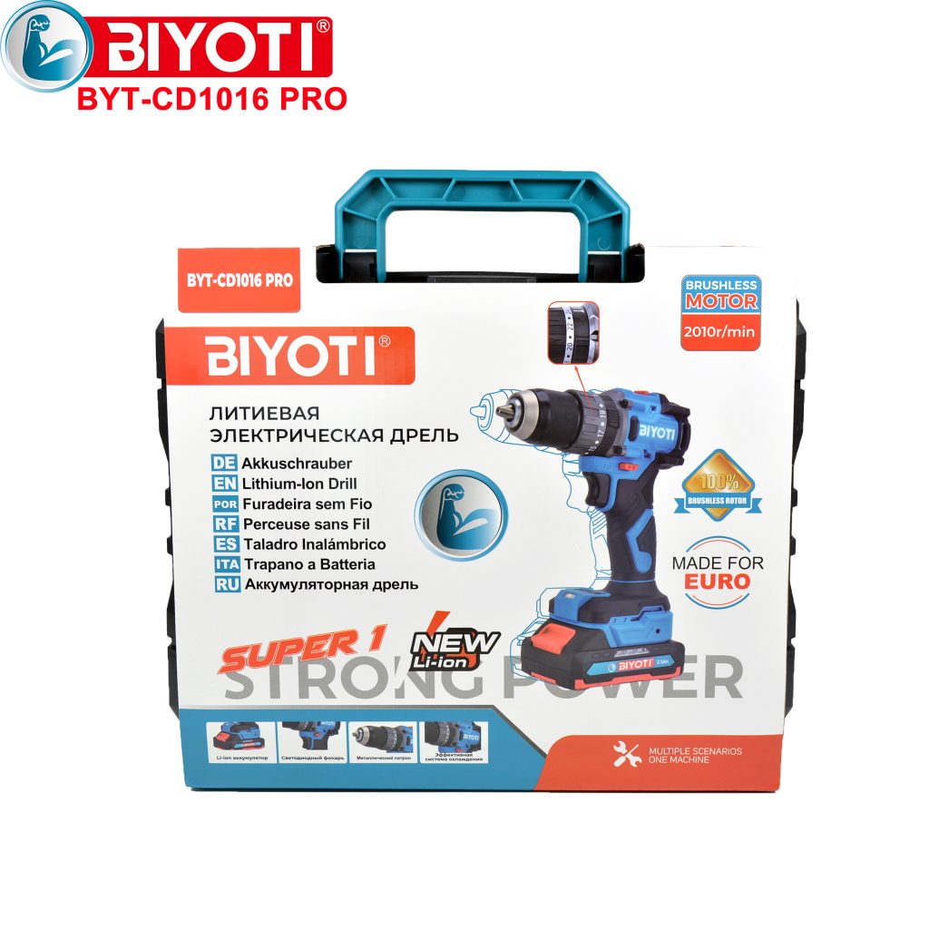 BYT-CD1016 PRO Cordless Drill Case