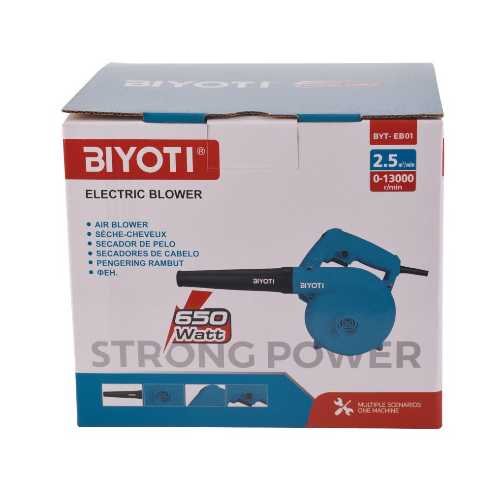 Box for the BYT-EB01EB01C Blower
