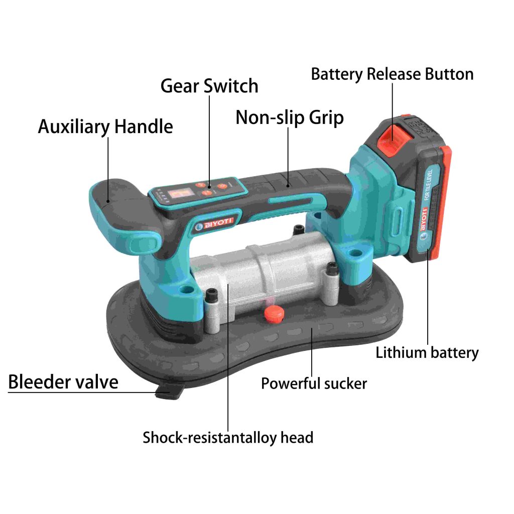 Components of the BYT-LT01 Tiling Machine