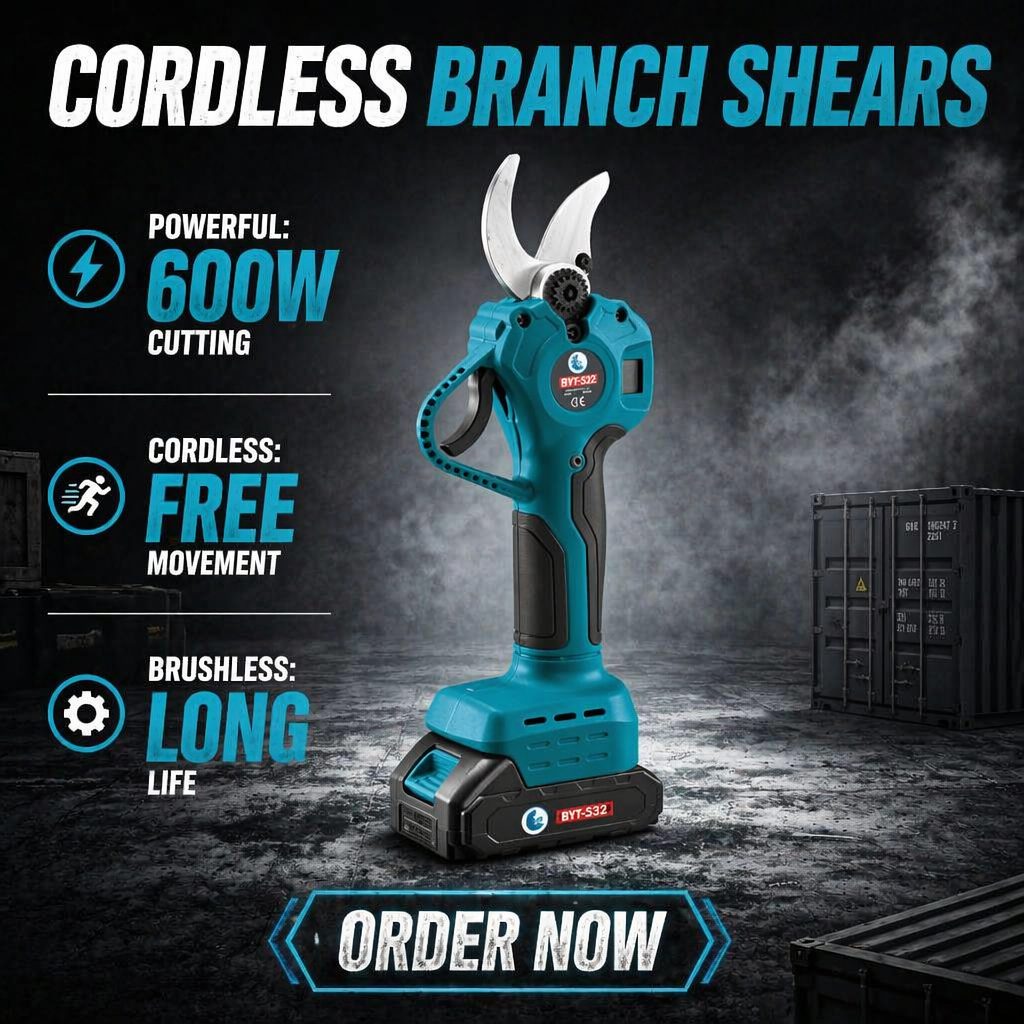 CORDLESS BRANCH SHEARS