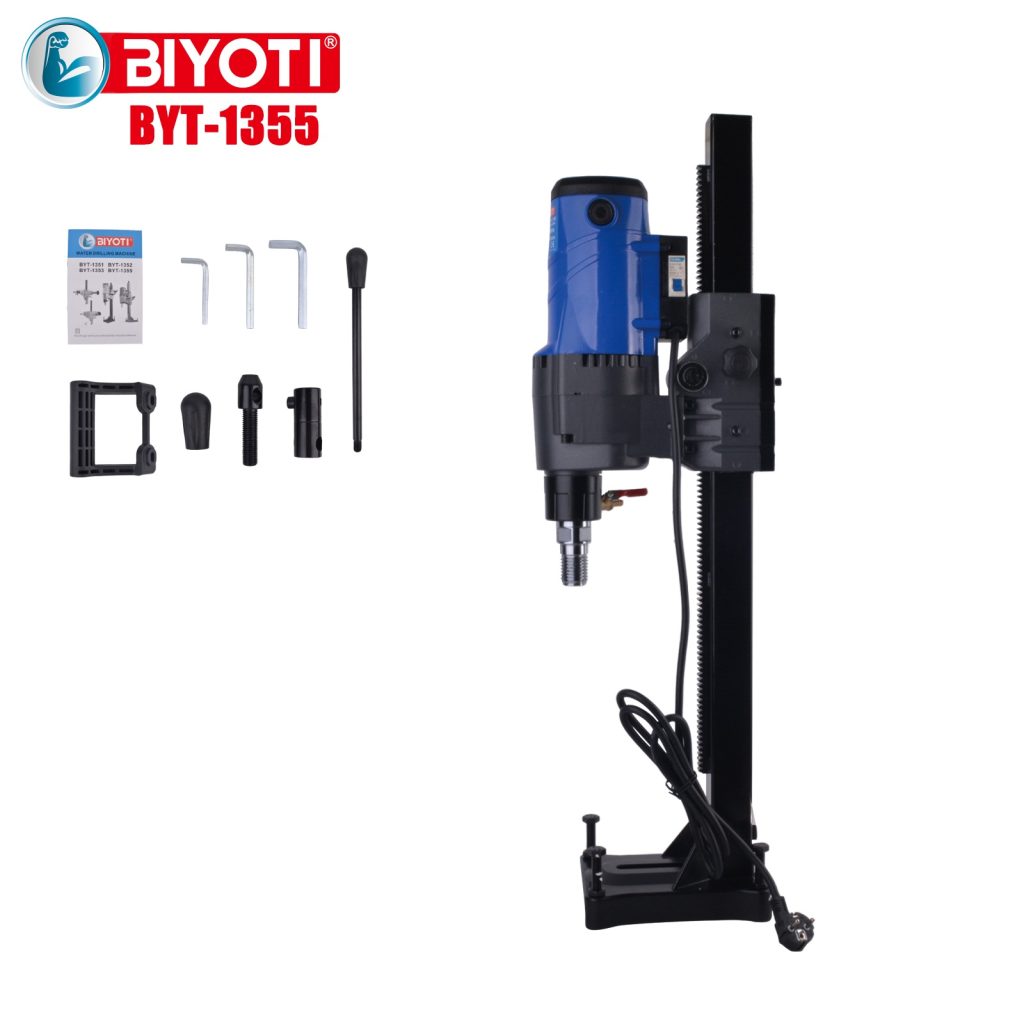 120mm vs 180mm vs 230mm vs 280mm Water Drilling Choose BYT-1355 for Heavy Jobs