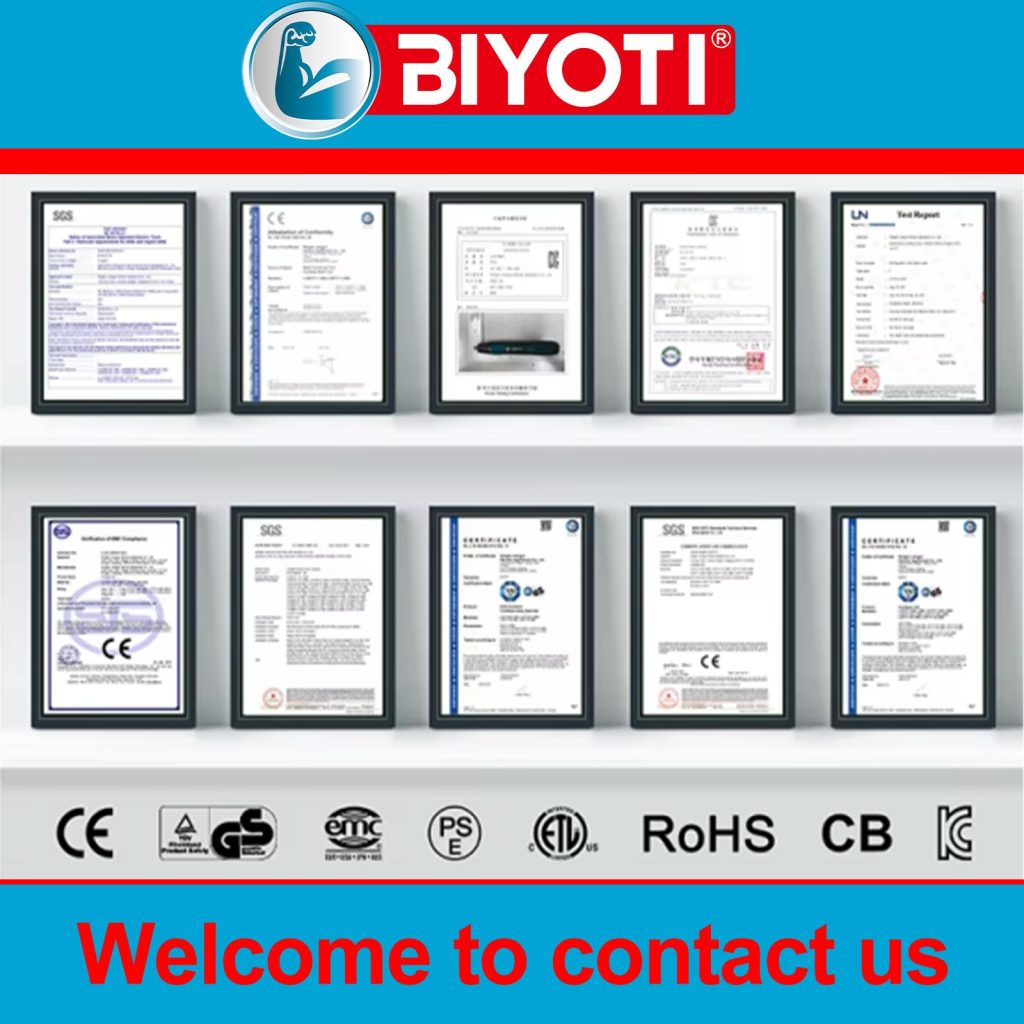 BIYOTI Certificate