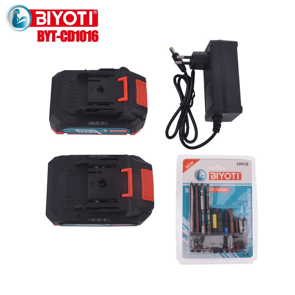 BYT-CD1016 CD1016C Cordless Drill Accessories