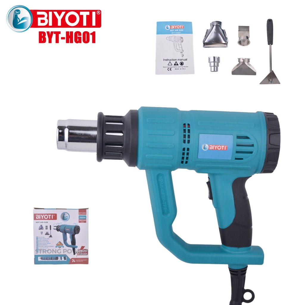 Heat Gun Temperature Guide for Materials and Nozzles